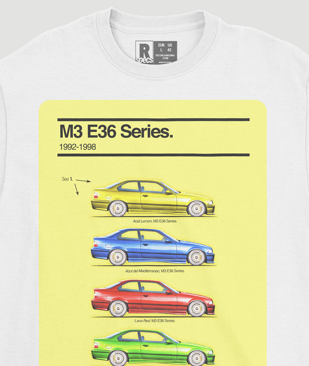 Camiseta “M3 E36 Colors”