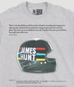 Camiseta “James Hunt Helmet”