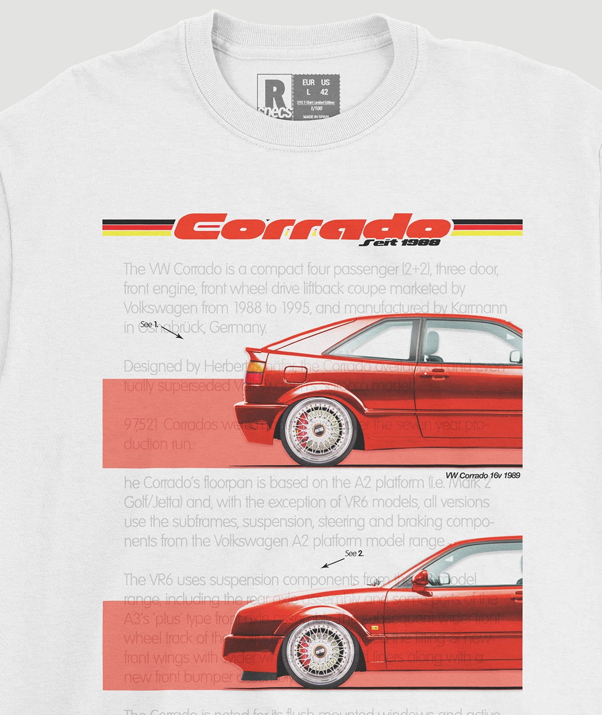 Camiseta “Corrado 1988”