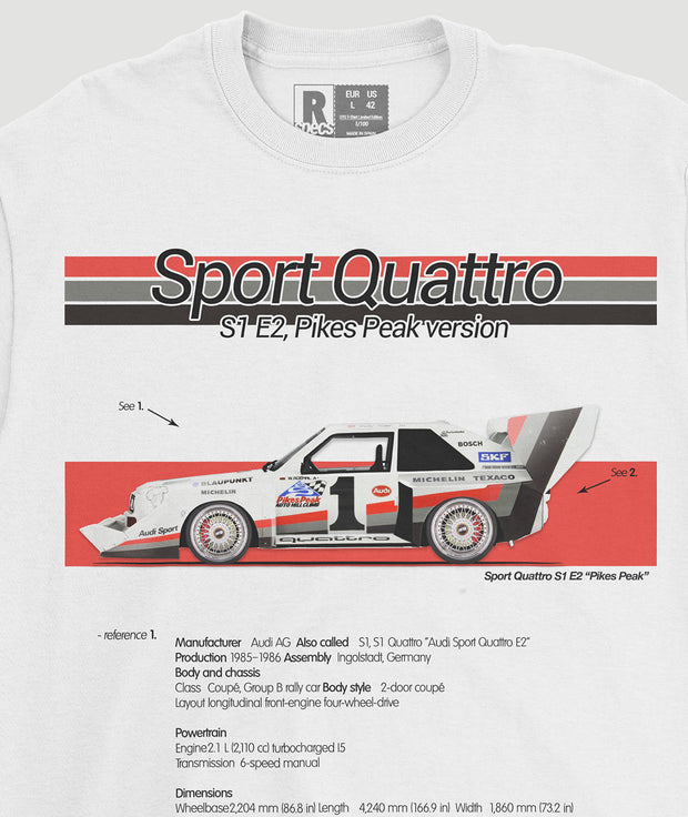 Camiseta “S1 Quattro Pikes Peak Ed”