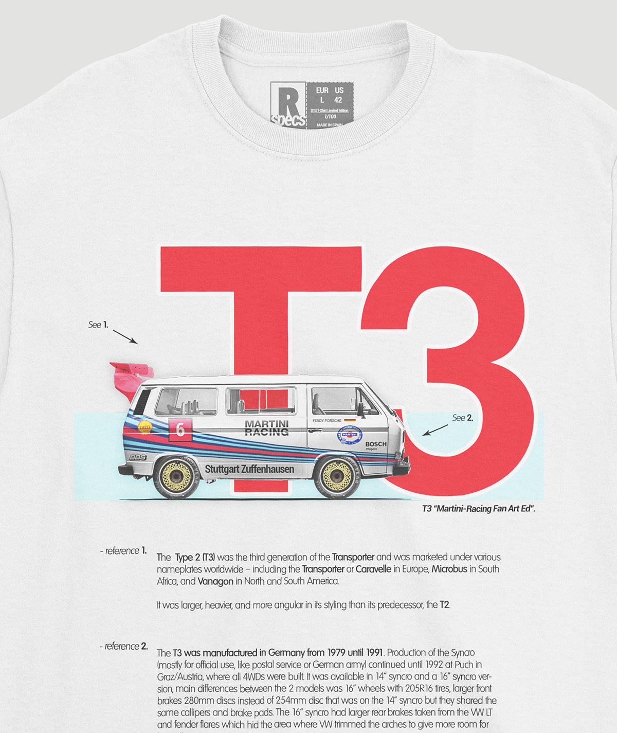Camiseta “T3 Martini Ed”