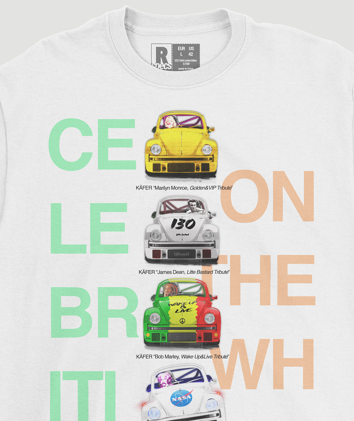 Camiseta “BEETLE CELEBRITIES Ed”