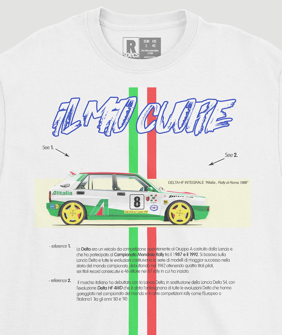 Camiseta “DELTA HF Integrale ROMA Rally Ed”