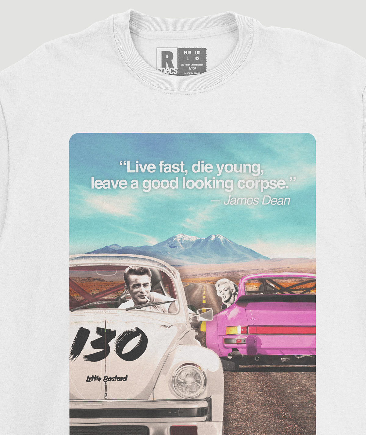 Camiseta “James Dean&Marilyn Monroe”
