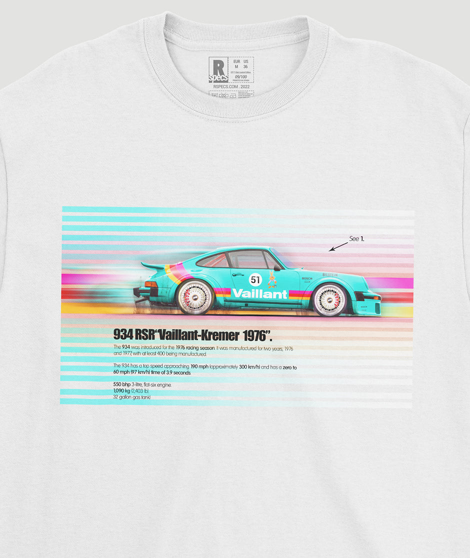 Camiseta “934 RSR Vaillant”