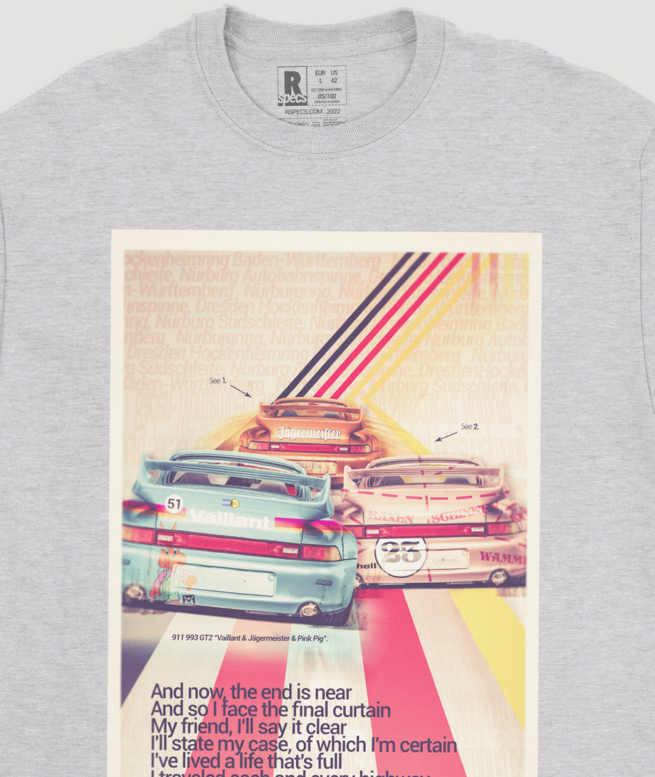 Camiseta “993 GT2 German Stripes”