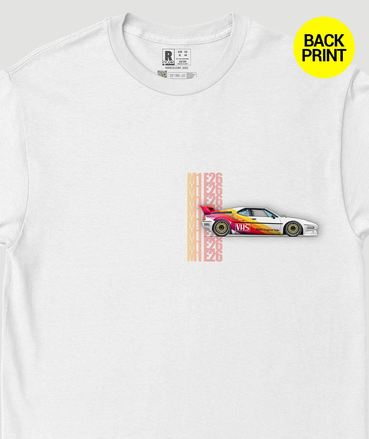 Camiseta “M1 E26 1979 VHS Ed”