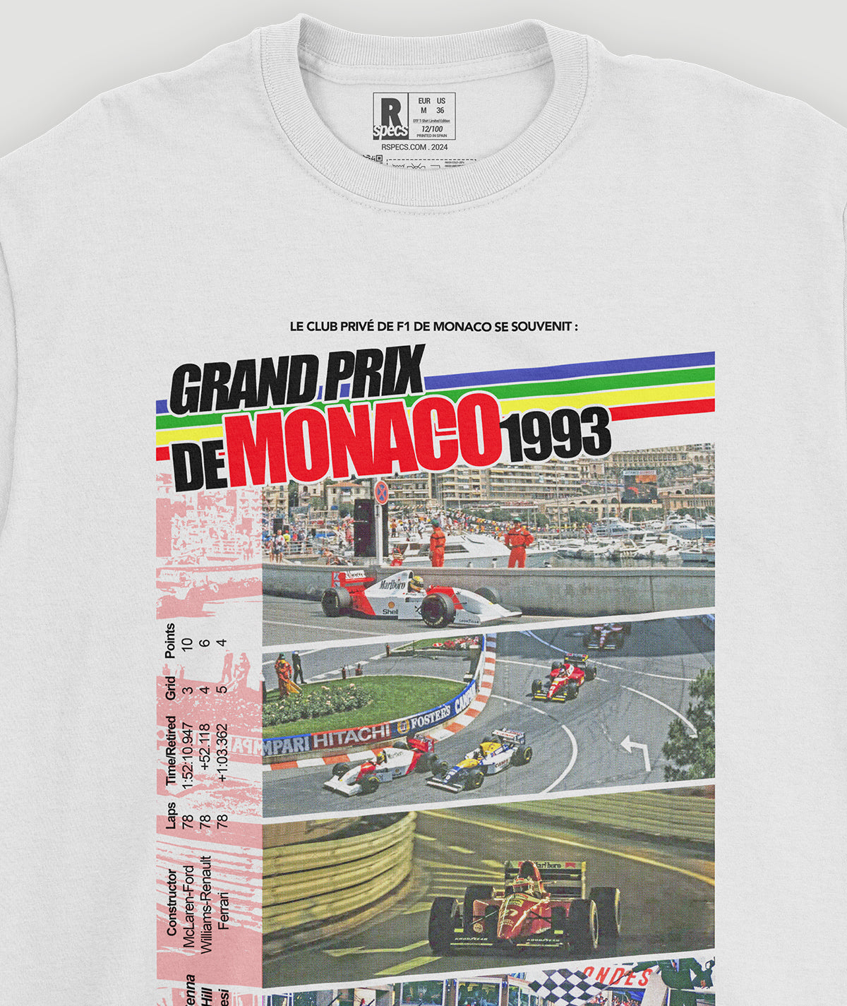 Camiseta “GP MONACO 1993”