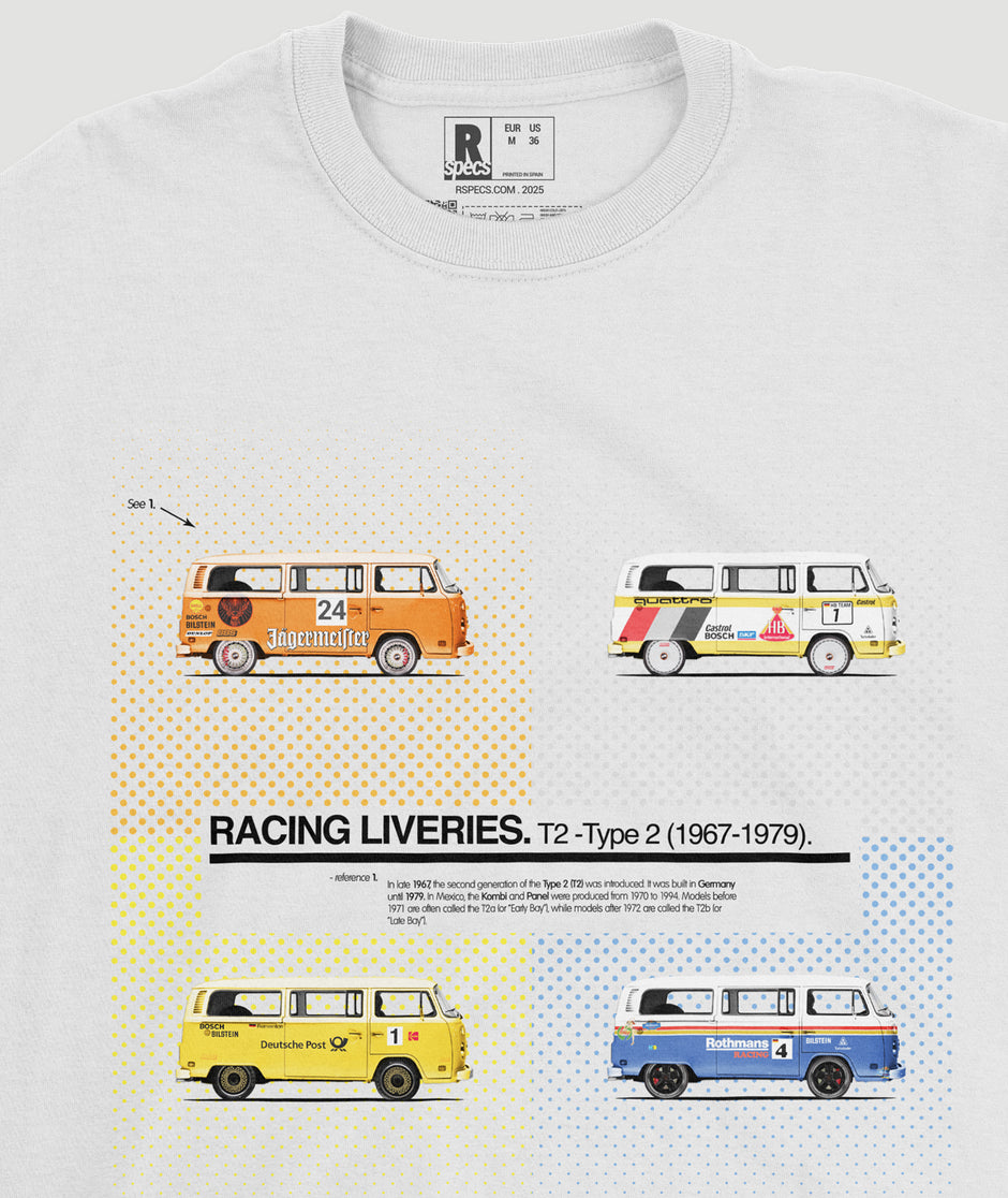 Camiseta T2 “4X Racing Liveries”