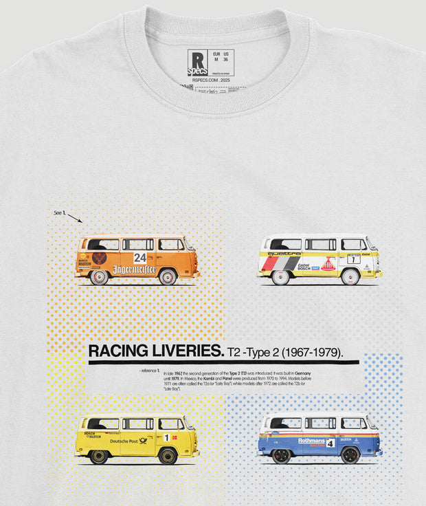 Camiseta T2 “4X Racing Liveries”