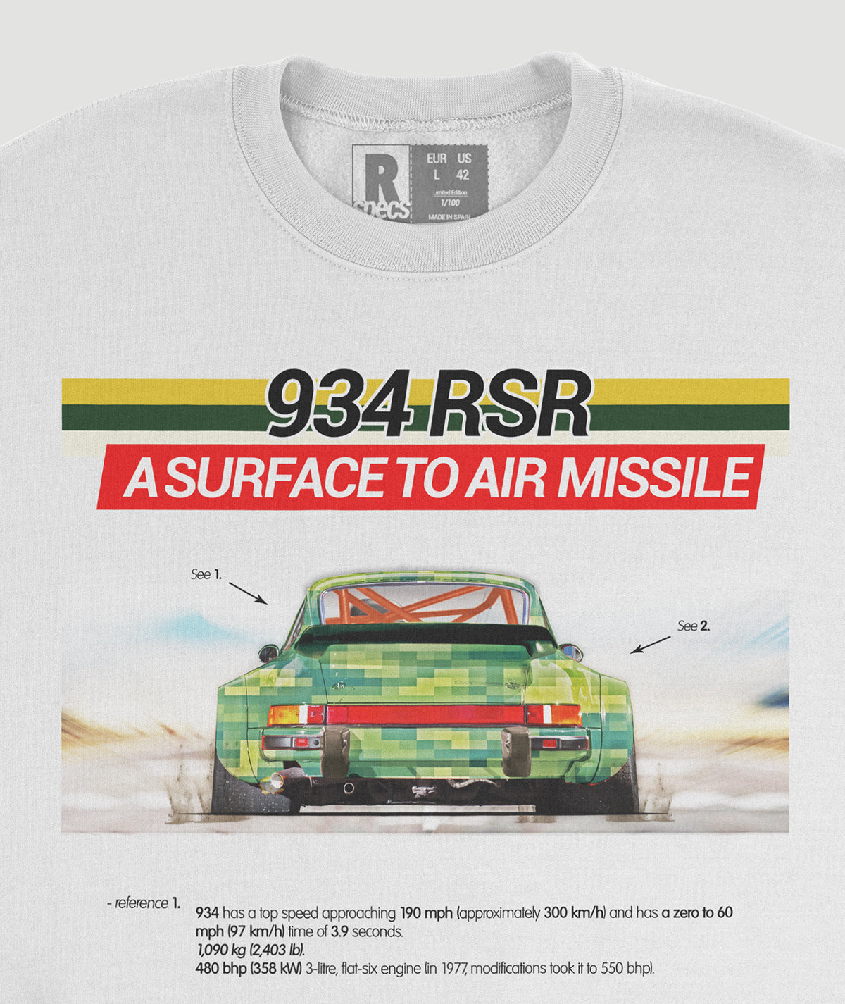 Sudadera “934 RSR AIR MISSILE”