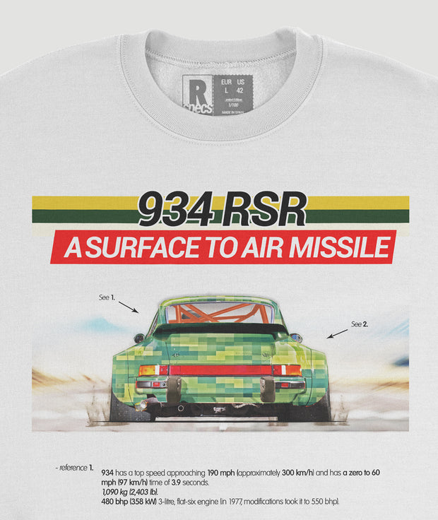 Sudadera “934 RSR AIR MISSILE”