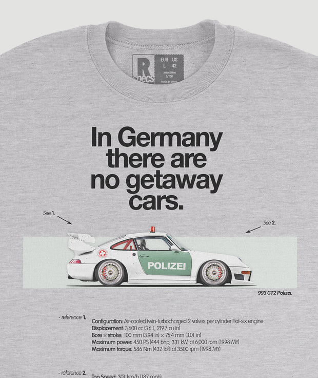 Sudadera “993 GT2 Polizei”