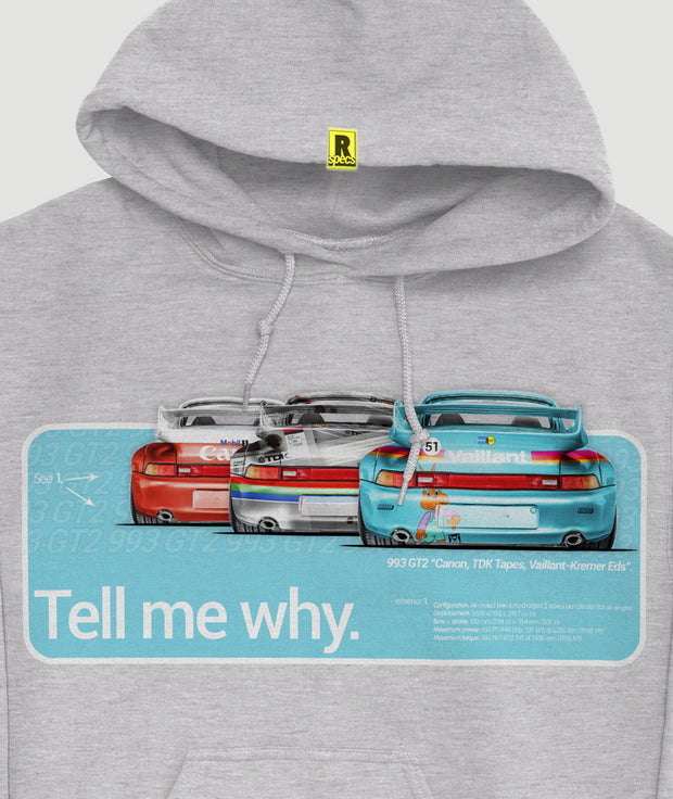 Sudadera “993 GT2 Tell me why.”