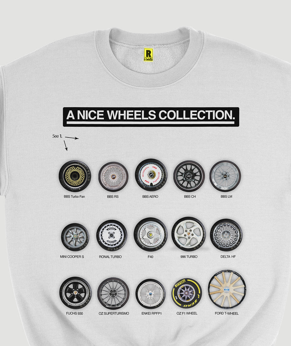Sudadera “A nice wheels collection”