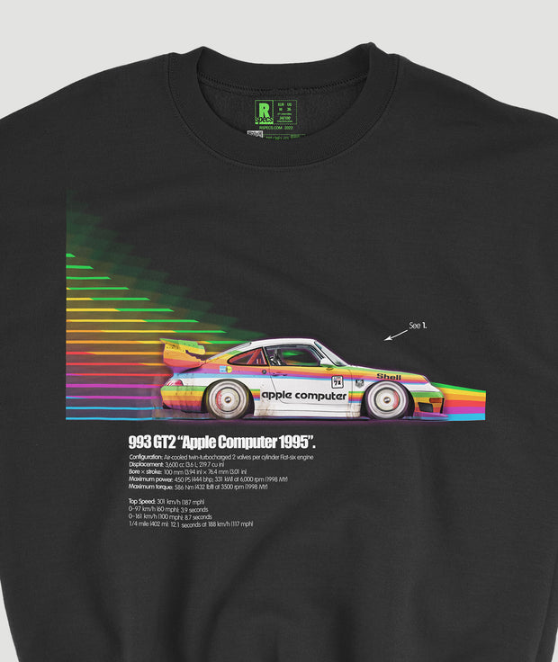 Sudadera “993 GT2 Apple Computer Inc 1995 Ed”