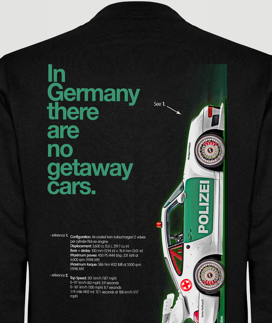 Chaqueta Bomber “993 GT2 POLIZEI Ed”