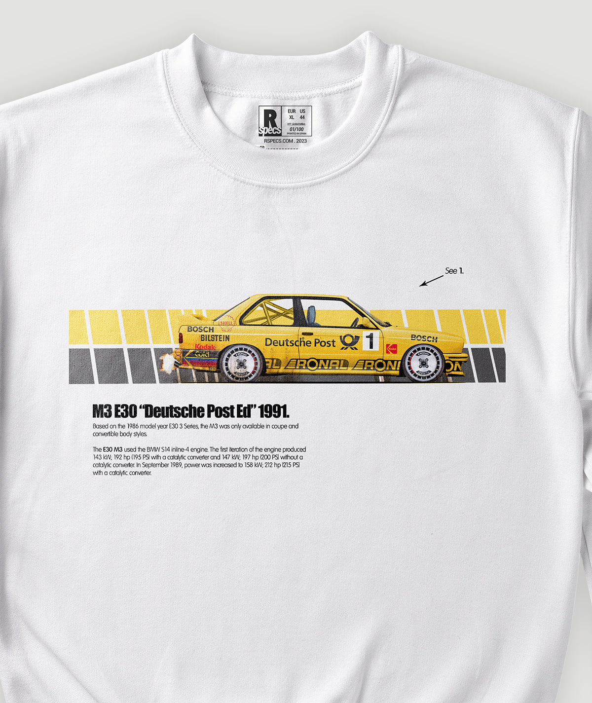 Sudadera “E30 M3 Deutsche Post Ed”