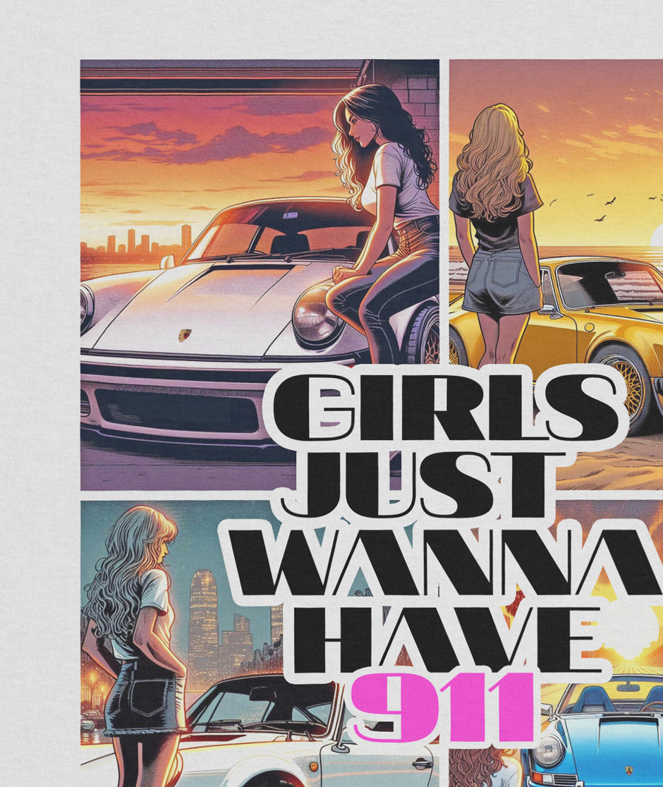 Camiseta “GIRLS JUST WANNA HAVE 911”