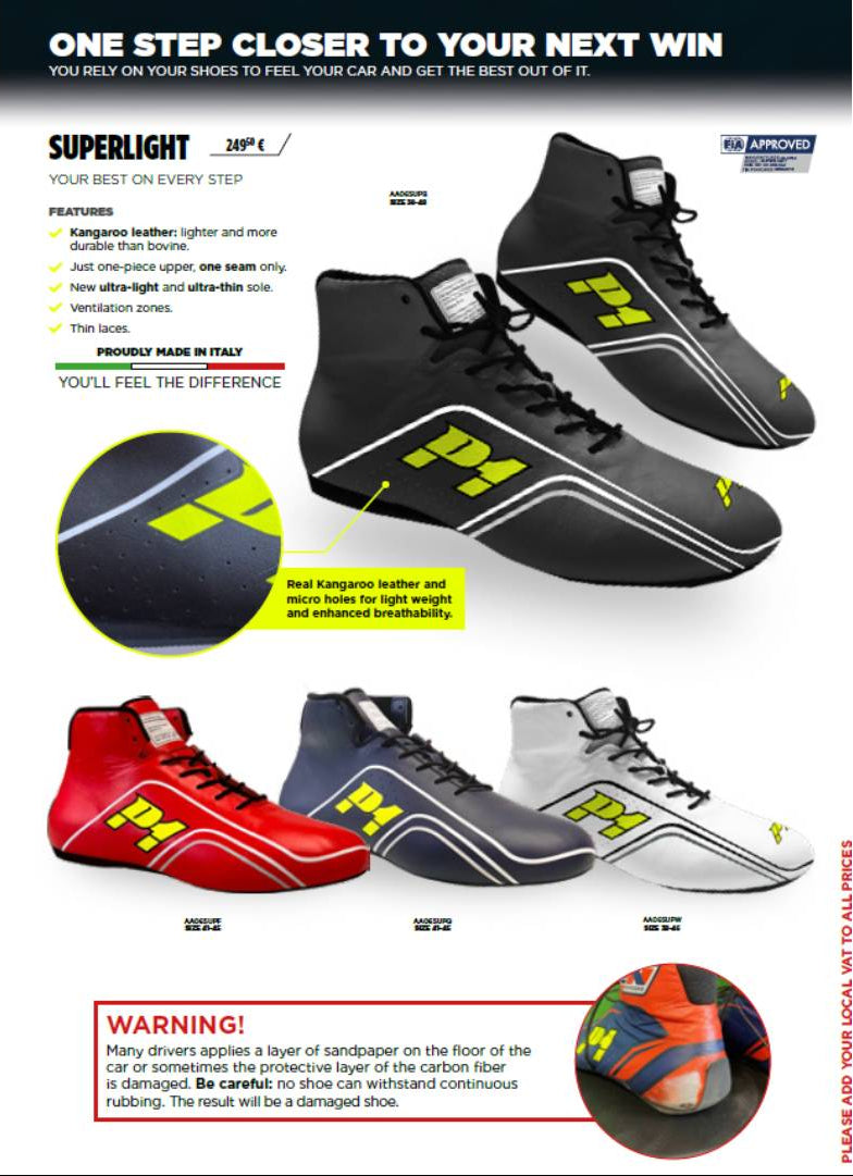 P1 SUPERLIGHT PERSONALIZADAS