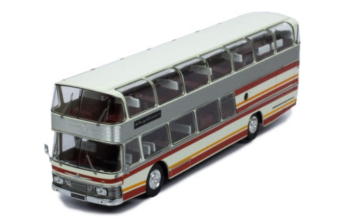 1983 Neoplan NH 22L Skyliner Blanco/Rojo 1:43 IXO Models BUS033LQ