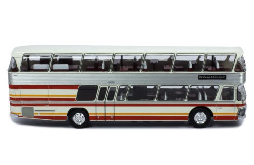 1983 Neoplan NH 22L Skyliner Blanco/Rojo 1:43 IXO Models BUS033LQ