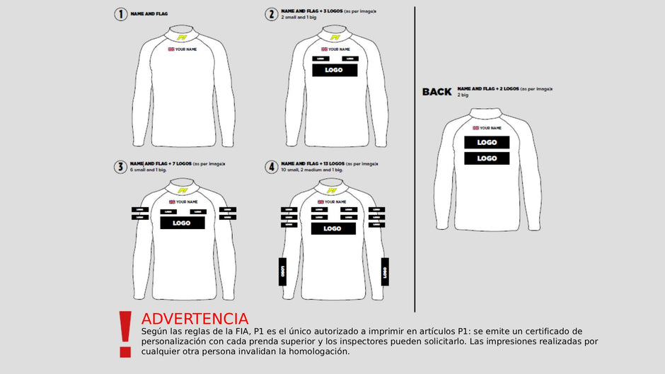 P1 CAMISETAS PERSONALIZADOS