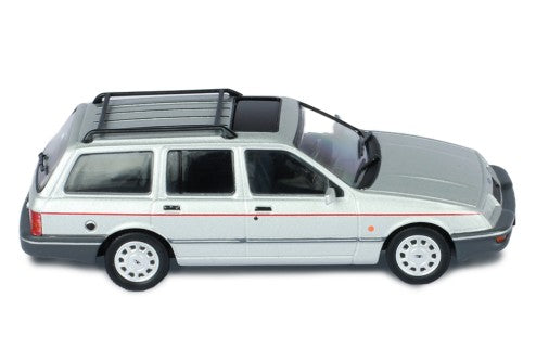 1986 Ford Sierra Turnier Ghia Plateado 1:43 IXO Models CLC391N