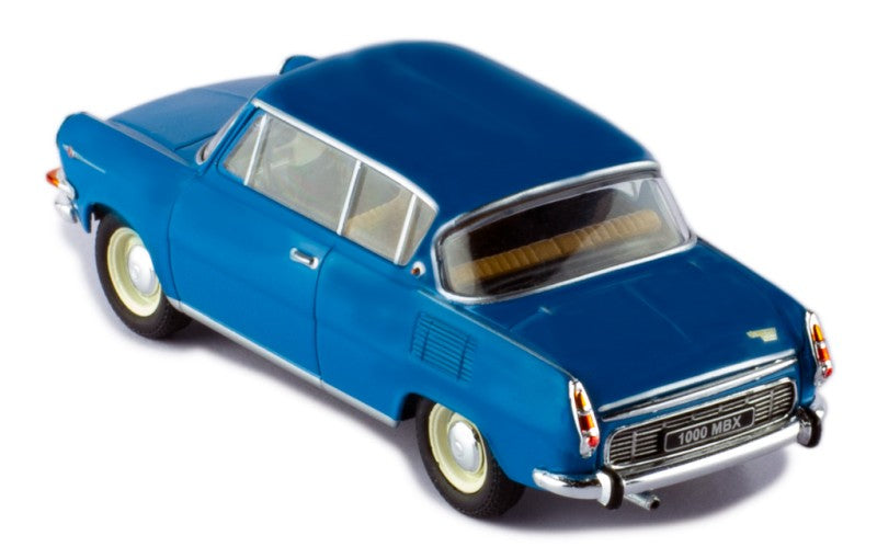 1966 Skoda 1000 MBX Azul Claro 1:43 IXO Models CLC432N