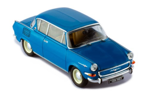 1966 Skoda 1000 MBX Azul Claro 1:43 IXO Models CLC432N
