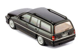 1990 Opel Omega A2 Caravan Negro Metalizado 1:43 IXO Models CLC444N.22
