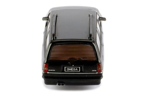 1990 Opel Omega A2 Caravan Negro Metalizado 1:43 IXO Models CLC444N.22