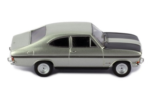 1967 Opel Kadett B Coupe Rallye Plata/Negro 1:43 IXO Models CLC462N