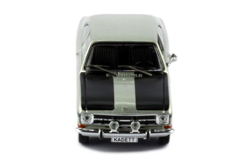 1967 Opel Kadett B Coupe Rallye Plata/Negro 1:43 IXO Models CLC462N