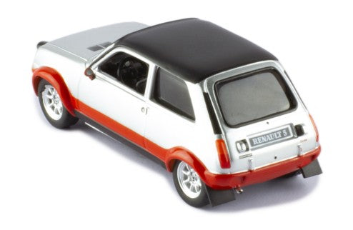 1978 Renault 5 R5 Alpine Gr.2 Plateado/Rojo 1:43 IXO Models CLC466N