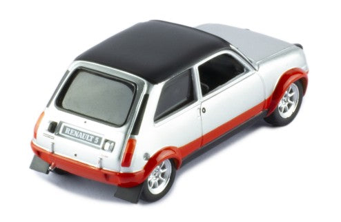 1978 Renault 5 R5 Alpine Gr.2 Plateado/Rojo 1:43 IXO Models CLC466N