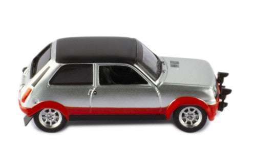 1978 Renault 5 R5 Alpine Gr.2 Plateado/Rojo 1:43 IXO Models CLC466N