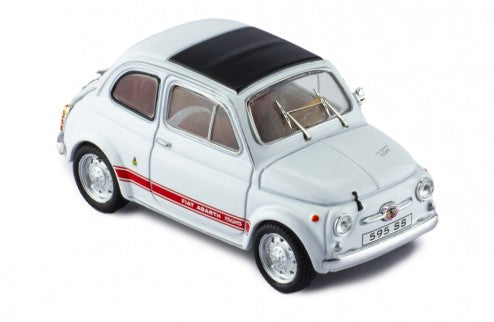 1964 Fiat Abarth 595 SS Blanco 1:43 IXO Models CLC484N.22
