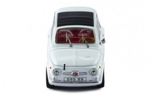 1964 Fiat Abarth 595 SS Blanco 1:43 IXO Models CLC484N.22