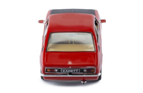 1976 Opel Kadett C Coupe SR Rojo/Negro 1:43 IXO Models CLC490N.22