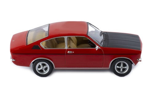1976 Opel Kadett C Coupe SR Rojo/Negro 1:43 IXO Models CLC490N.22