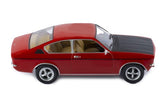 1976 Opel Kadett C Coupe SR Rojo/Negro 1:43 IXO Models CLC490N.22