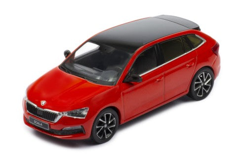 2019 Skoda Scala Rojo/Negro 1:43 IXO Models CLC527N.22