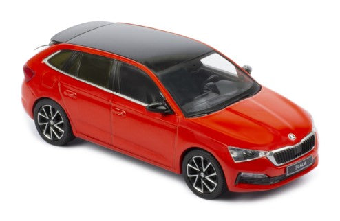 2019 Skoda Scala Rojo/Negro 1:43 IXO Models CLC527N.22