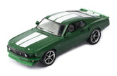 1969 Ford Mustang Fastback Custom Verde Metalizado/Blanco 1:43 IXO Models CLC530N.22