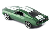 1969 Ford Mustang Fastback Custom Verde Metalizado/Blanco 1:43 IXO Models CLC530N.22