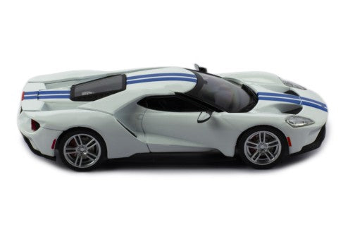 2017 Ford GT Blanco/Azul 1:43 IXO Models CLC536N.22