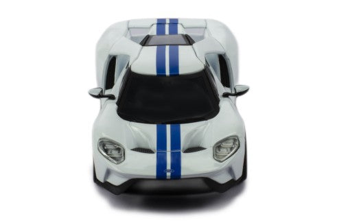2017 Ford GT Blanco/Azul 1:43 IXO Models CLC536N.22