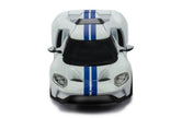 2017 Ford GT Blanco/Azul 1:43 IXO Models CLC536N.22