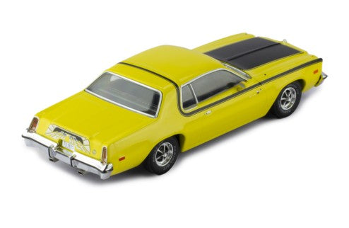 1975 Plymouth Fury Road Runner Amarillo/Negro 1:43 IXO Models CLC541N.22